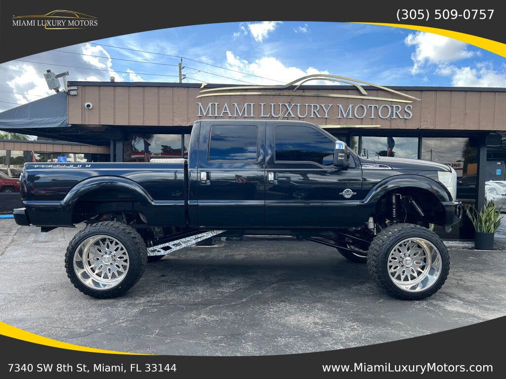 2015 Ford F-250 Super Duty Platinum Crew Cab 4WD