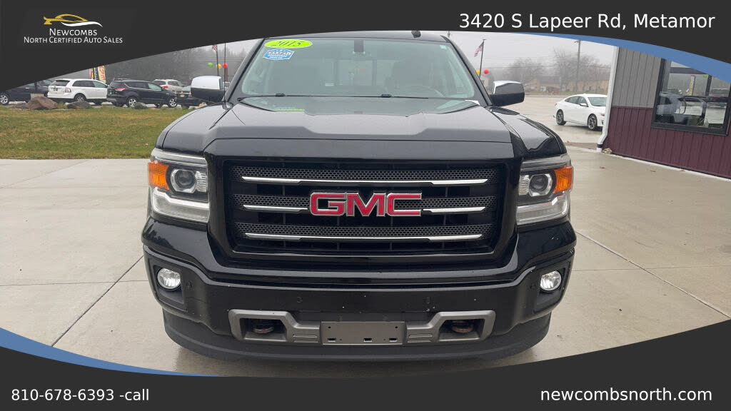 2015 GMC Sierra 1500 SLT Crew Cab 4WD