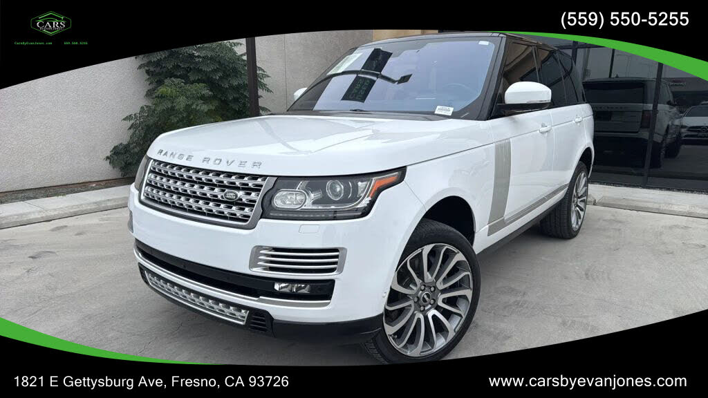 2016 Land Rover Range Rover V8 Supercharged 4WD