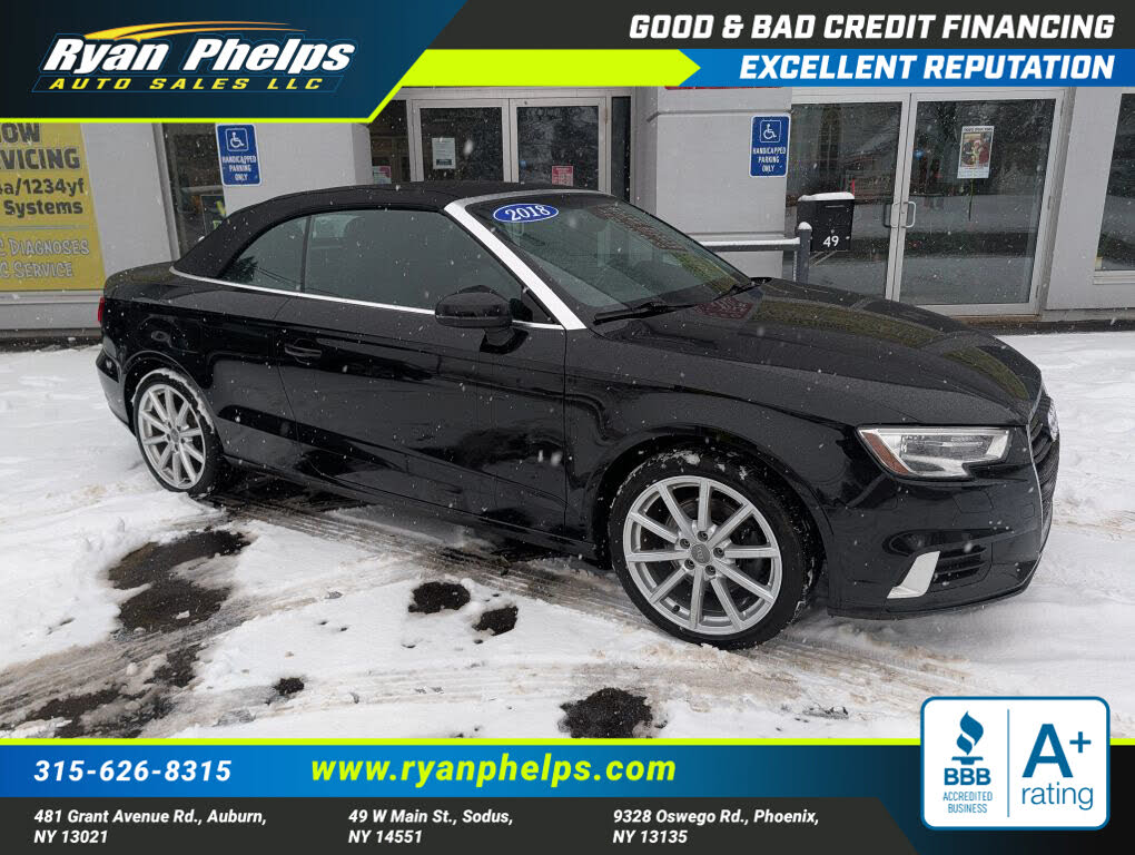 2018 Audi A3 2.0T Premium Cabriolet FWD