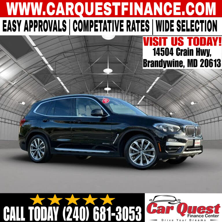 2018 BMW X3 xDrive30i AWD