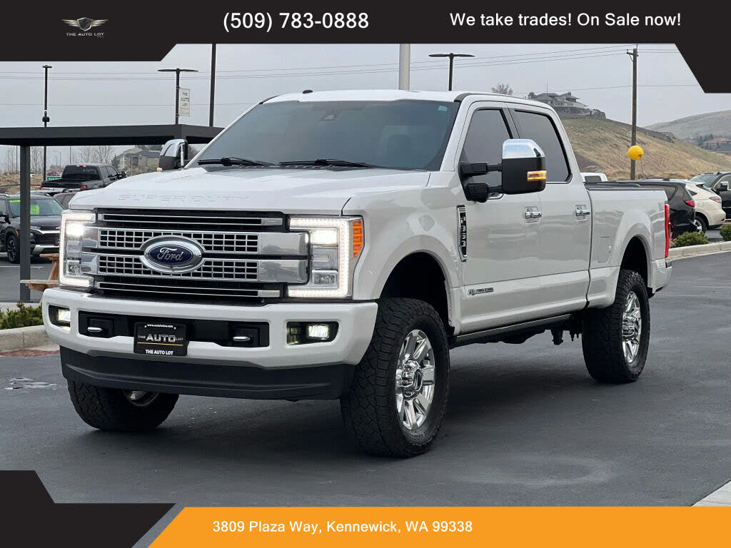 2018 Ford F-350 Super Duty Platinum Crew Cab 4WD