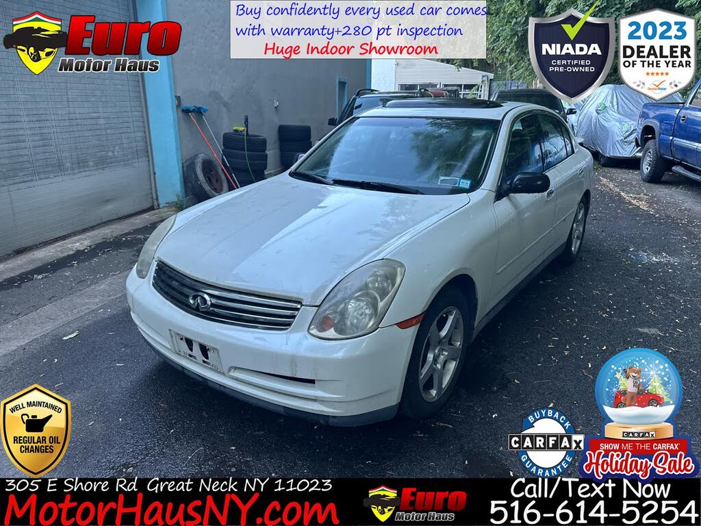 2003 INFINITI G35 Sedan RWD with Leather