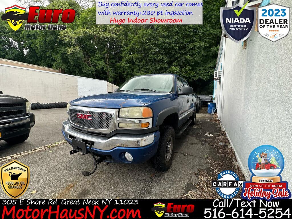 2004 GMC Sierra 2500HD 4 Dr SLE 4WD Crew Cab SB HD