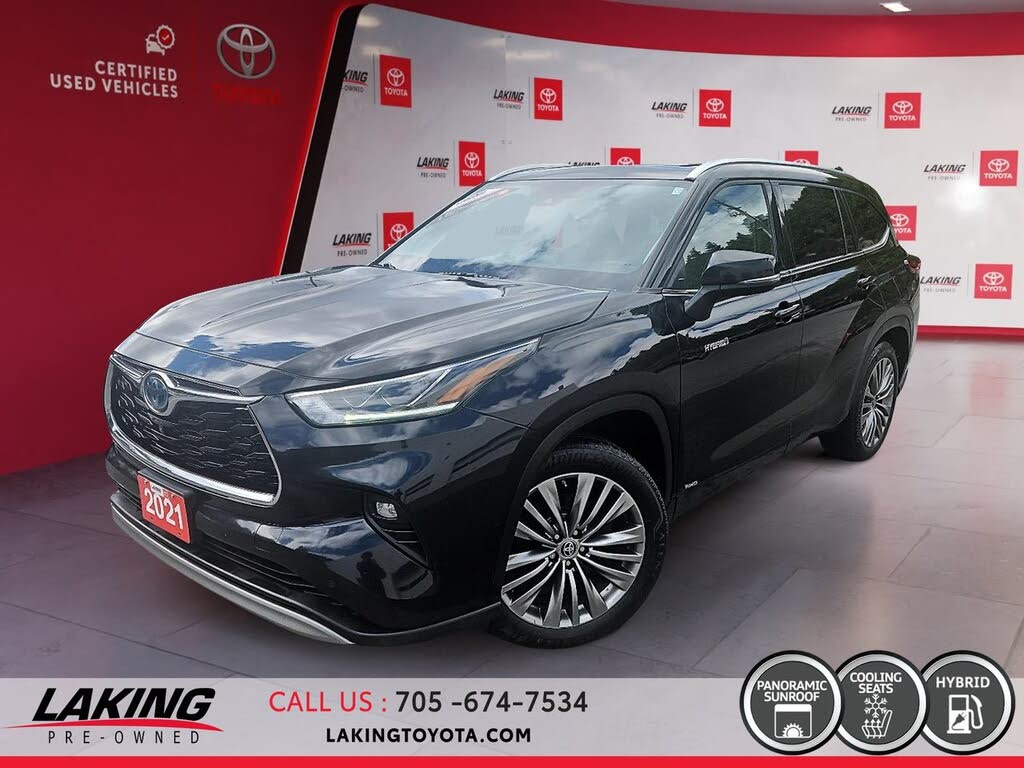 2021 Toyota Highlander Hybrid Platinum AWD