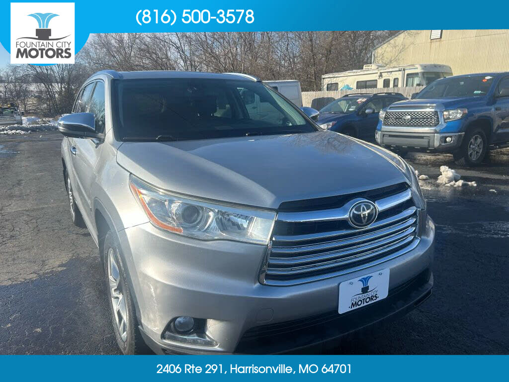 2015 Toyota Highlander Limited Platinum AWD