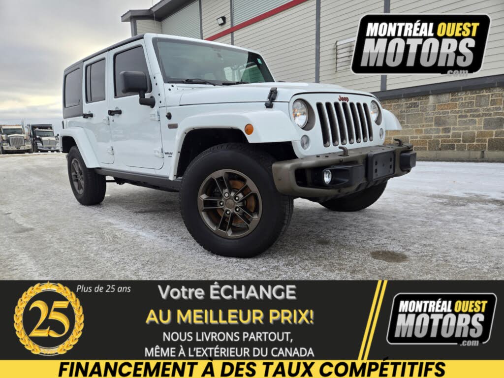 Jeep Wrangler Unlimited Sahara 75th Anniversary 4WD 2016