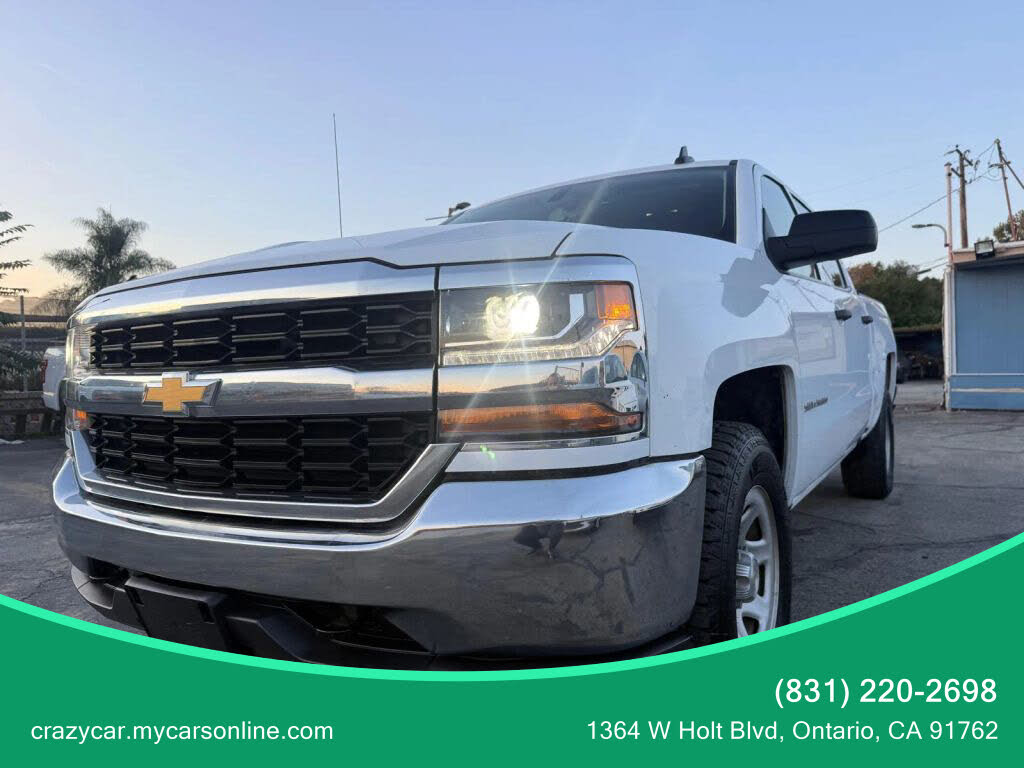 2018 Chevrolet Silverado 1500 Work Truck Crew Cab 4WD