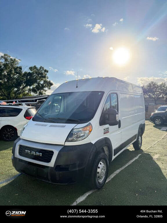 2019 RAM ProMaster 2500 136 High Roof Cargo Van FWD