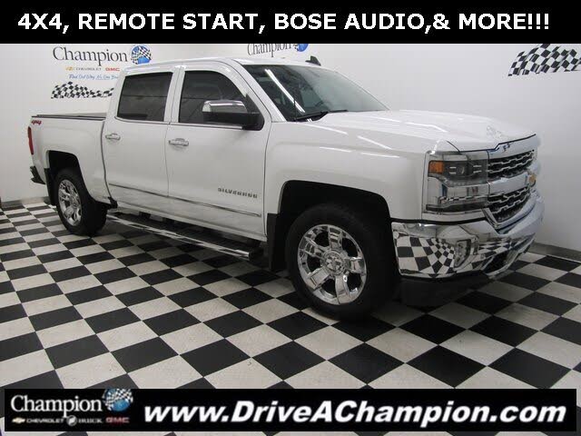 2018 Chevrolet Silverado 1500 LTZ Crew Cab 4WD