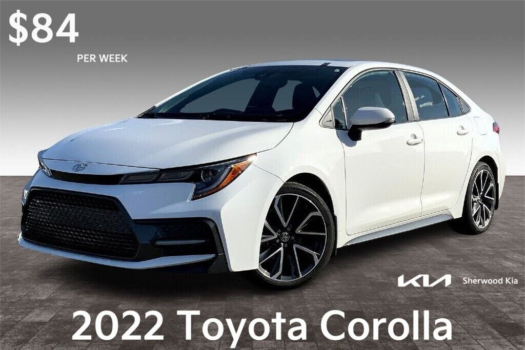 Toyota Corolla SE FWD 2022