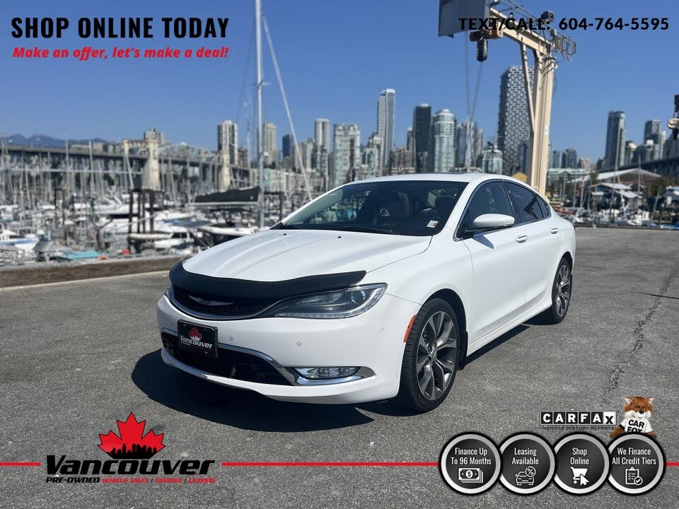 2015 Chrysler 200 C Sedan FWD