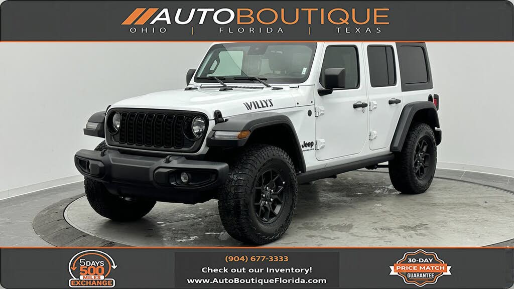 2025 Jeep Wrangler Willys 4-Door 4WD