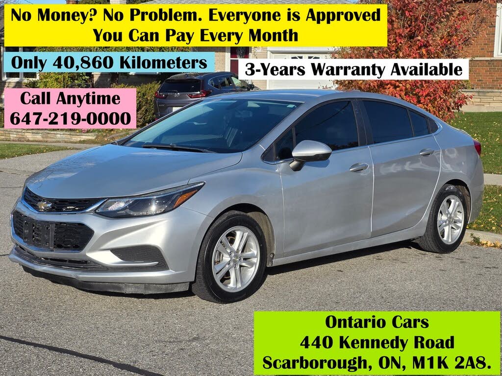 2017 Chevrolet Cruze LT Sedan FWD