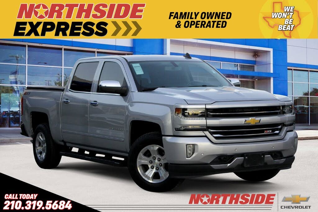 2018 Chevrolet Silverado 1500 LTZ Crew Cab 4WD