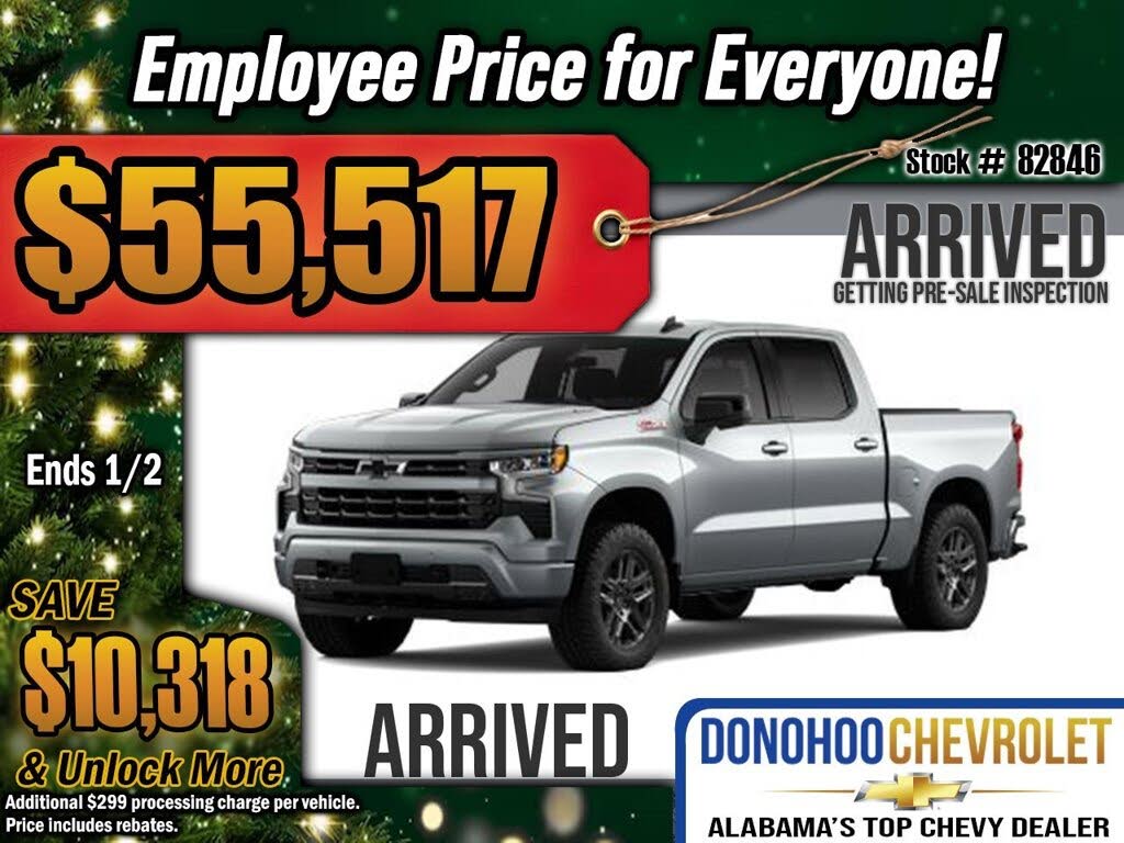 2026 Chevrolet Silverado 1500 RST Crew Cab 4WD