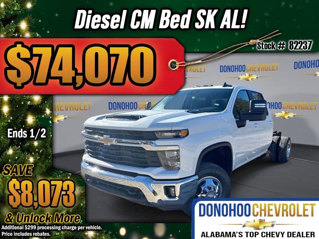 2026 Chevrolet Silverado 3500HD Chassis LT Crew Cab 4WD