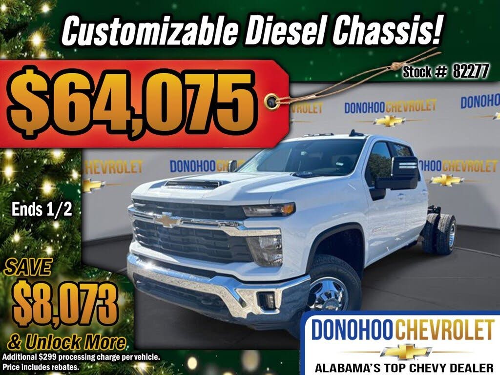 2026 Chevrolet Silverado 3500HD Chassis LT Crew Cab 4WD