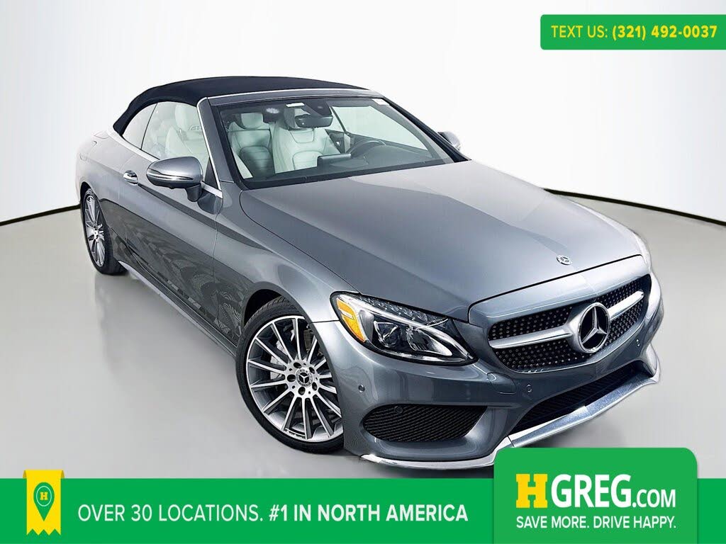 2018 Mercedes-Benz C-Class C 300 Cabriolet RWD
