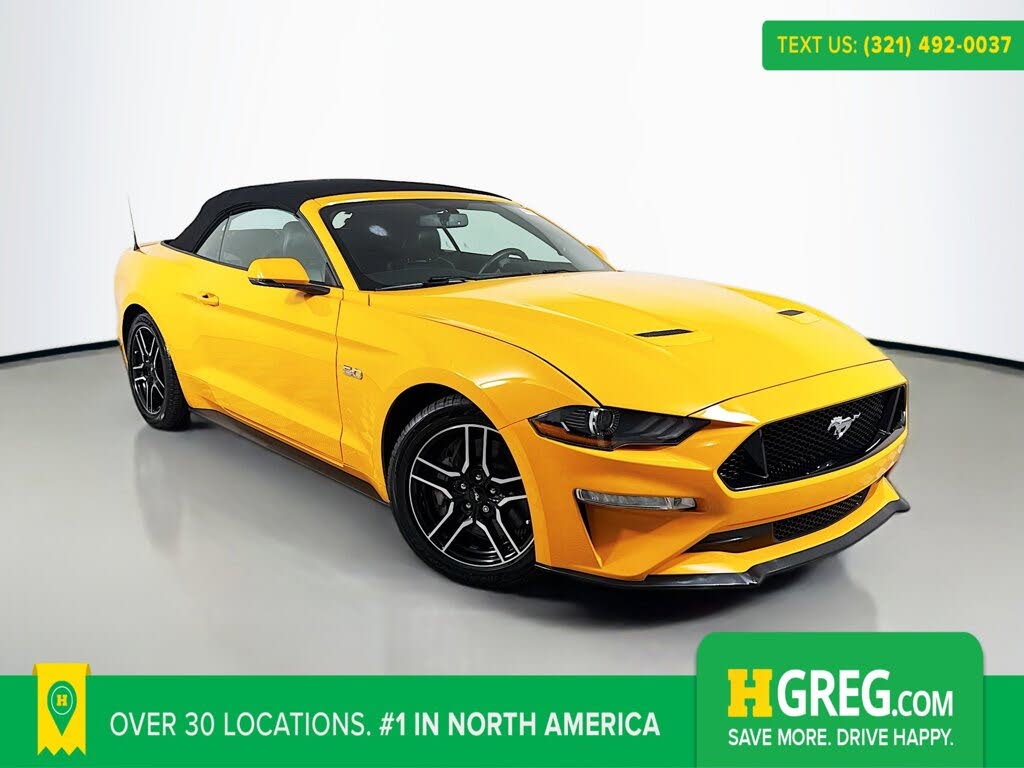2019 Ford Mustang GT Premium Convertible RWD