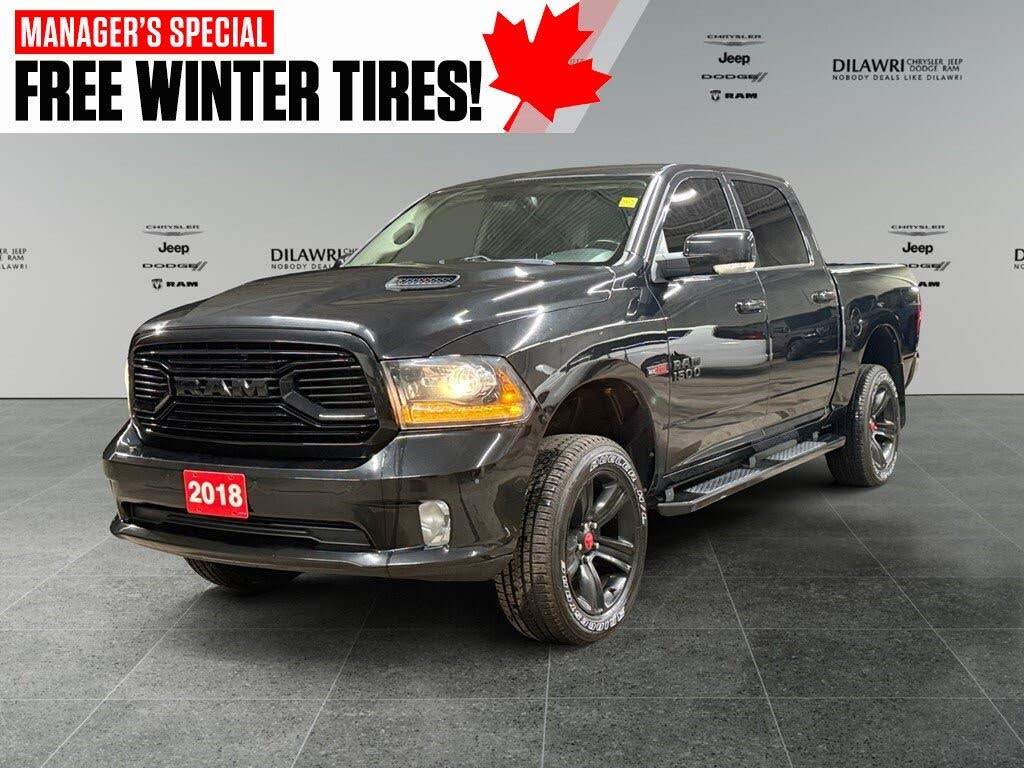 2018 RAM 1500 Sport Crew Cab 4WD