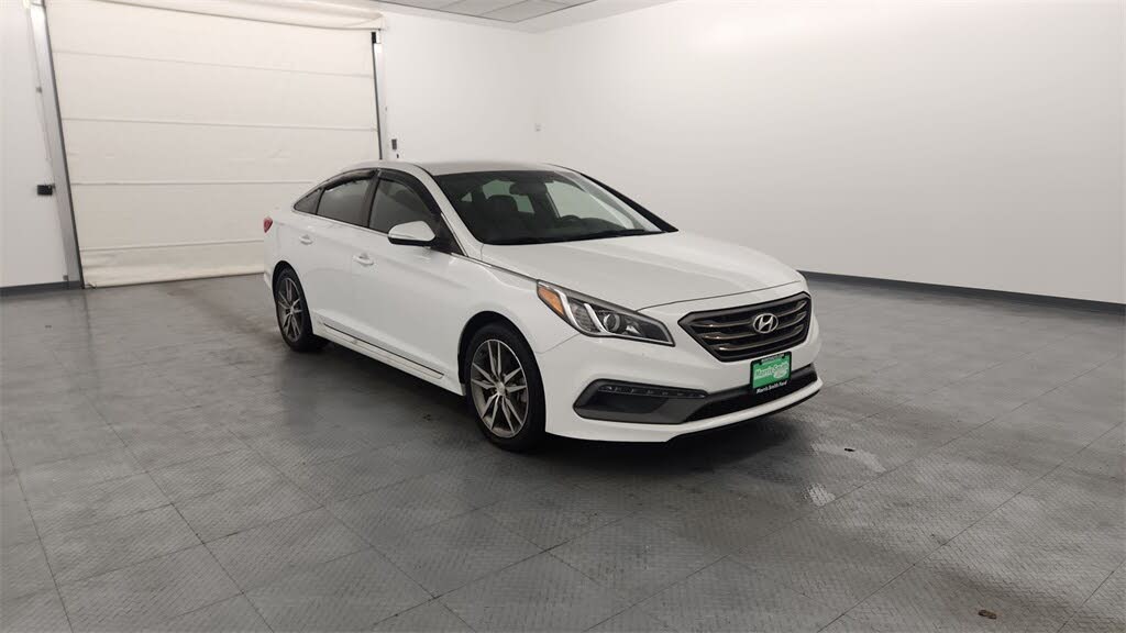 2017 Hyundai Sonata 2.0T Sport FWD with Black Leather Interior