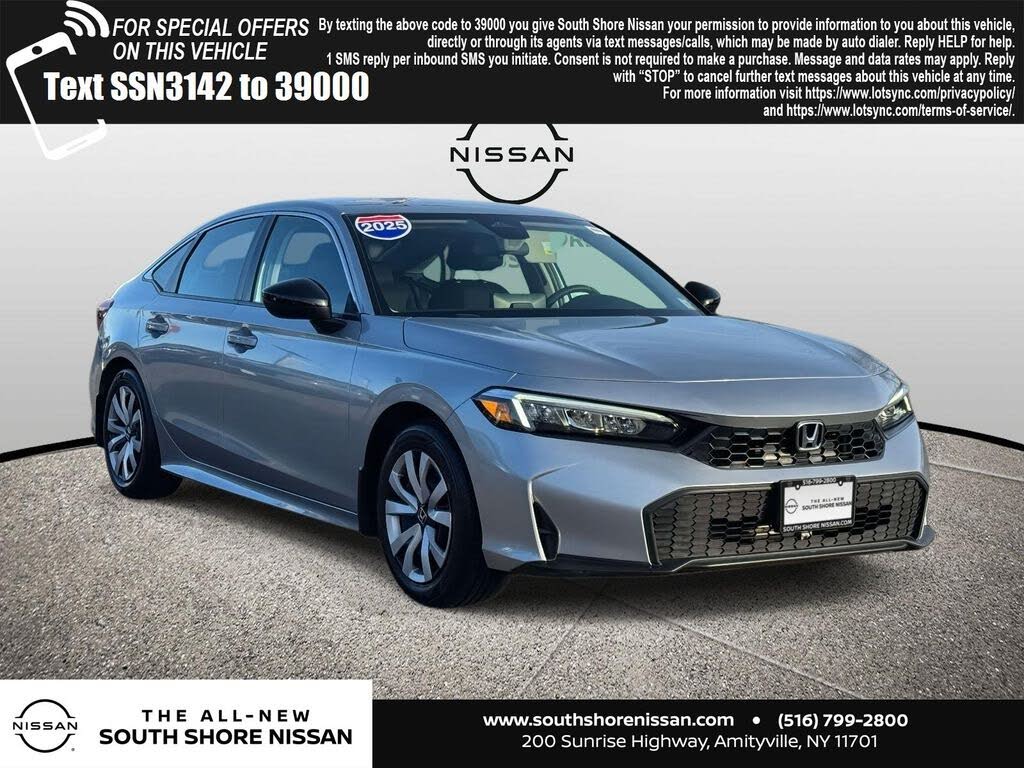 2025 Honda Civic LX FWD