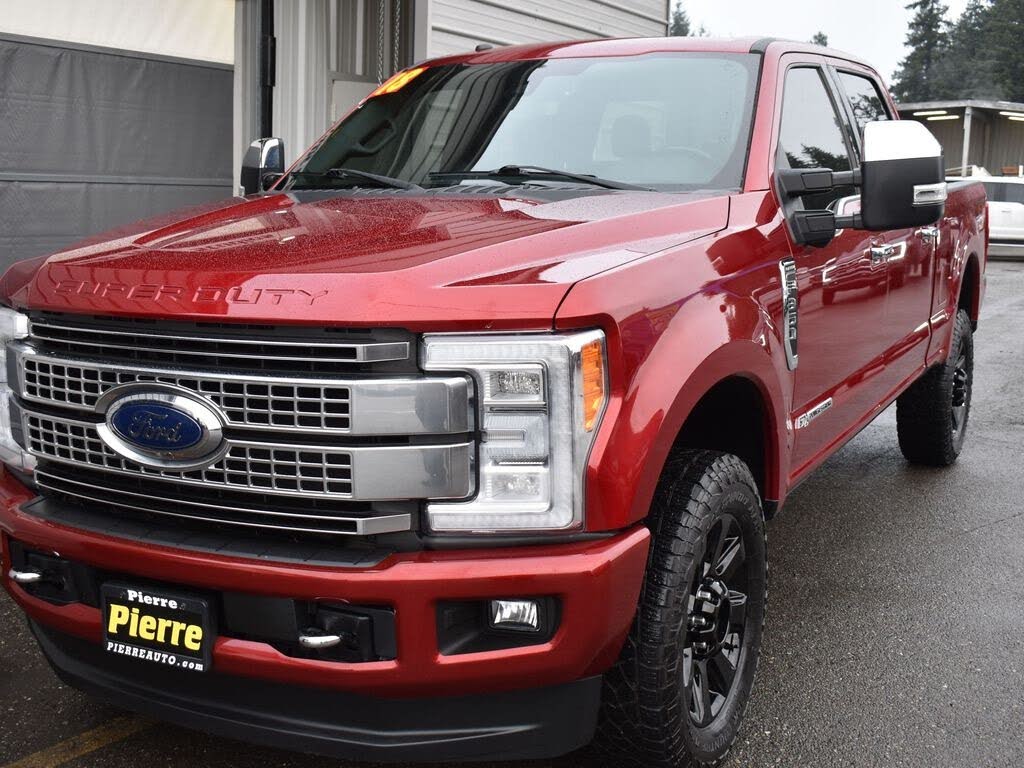 2018 Ford F-350 Super Duty Platinum Crew Cab 4WD