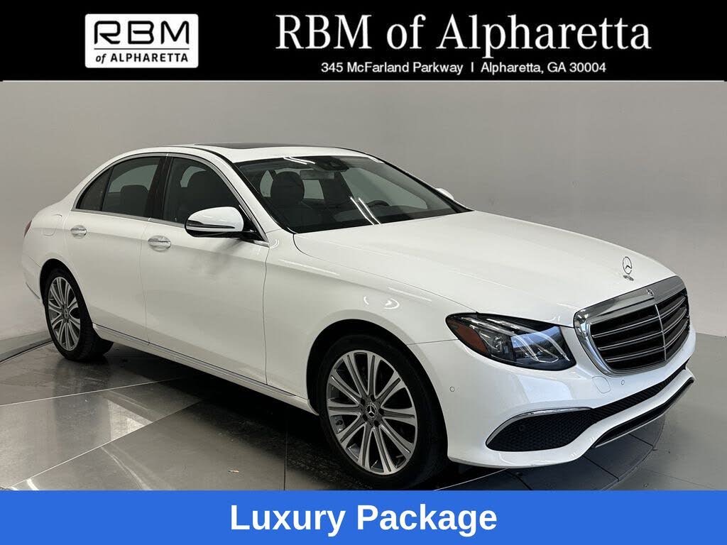 2018 Mercedes-Benz E-Class E 300 Sedan RWD