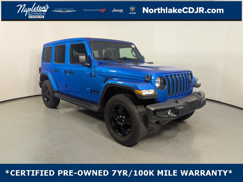 2021 Jeep Wrangler Unlimited Sahara Altitude 4WD