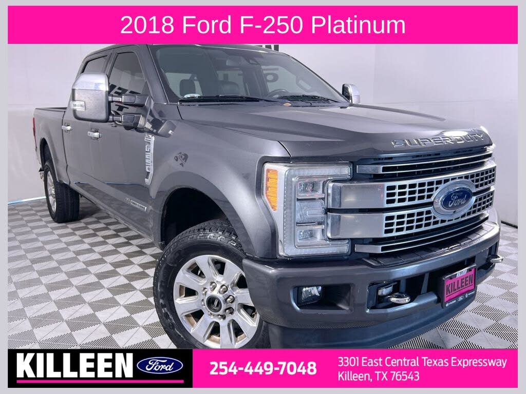 2018 Ford F-250 Super Duty Platinum Crew Cab 4WD