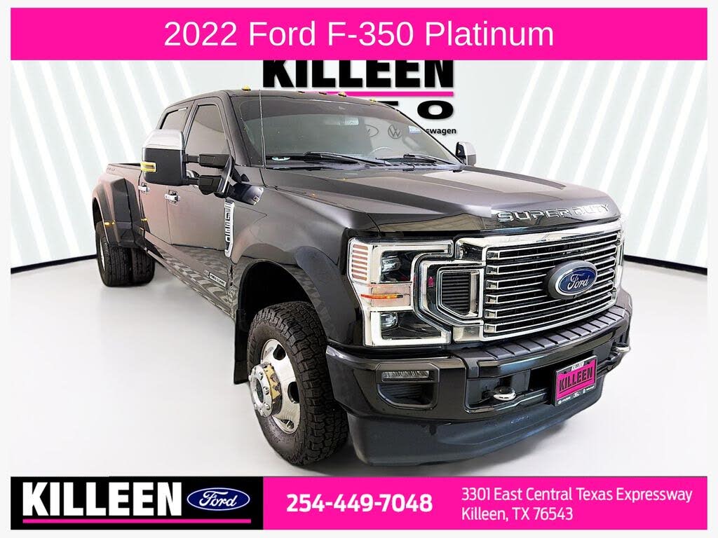 2022 Ford F-350 Super Duty Platinum Crew Cab LB DRW 4WD