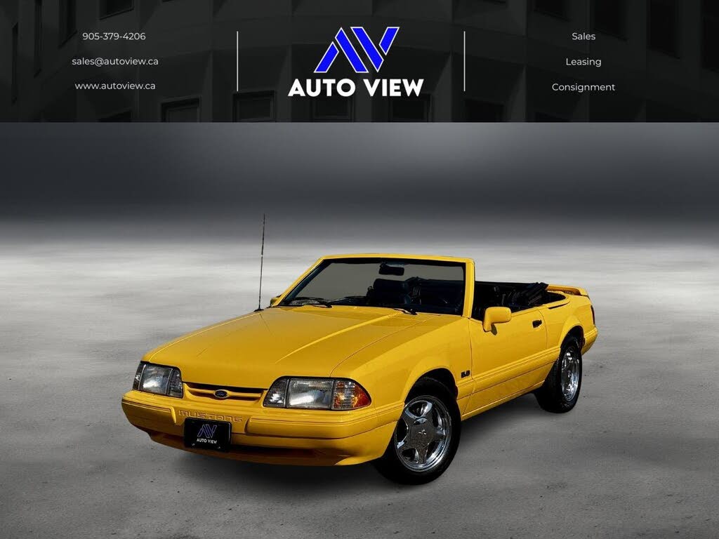 1993 Ford Mustang LX 5.0 Convertible RWD