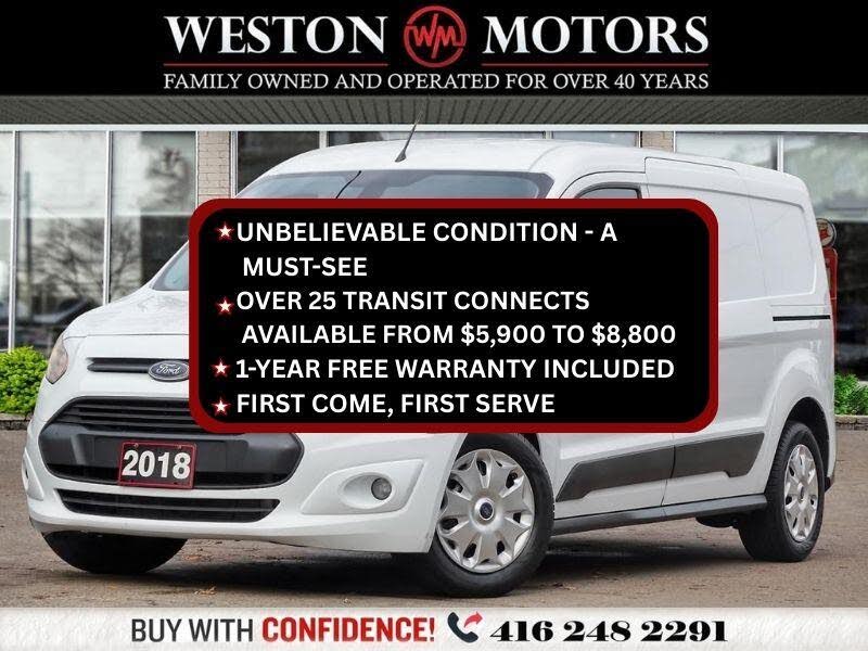 Ford Transit Connect Cargo XLT LWB FWD with Rear Cargo Doors 2018