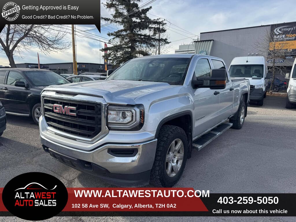 GMC Sierra 1500 Base Crew Cab 4WD 2018