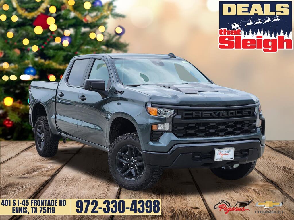 2025 Chevrolet Silverado 1500 Custom Trail Boss Crew Cab 4WD