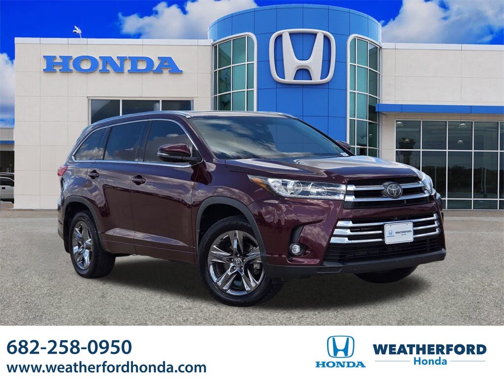 2019 Toyota Highlander Limited Platinum AWD