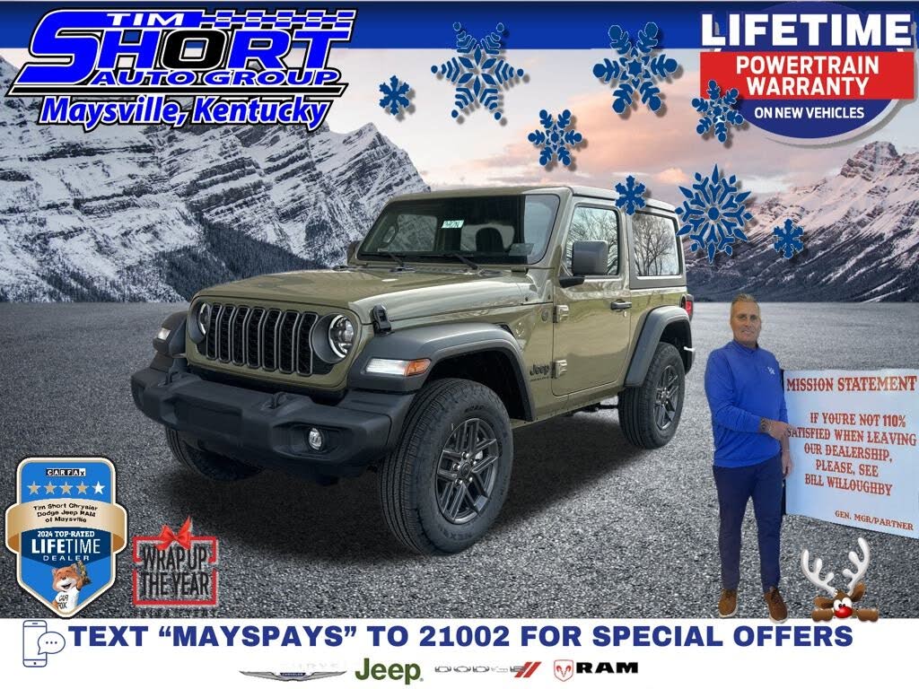 2025 Jeep Wrangler Sport S 2-Door 4WD