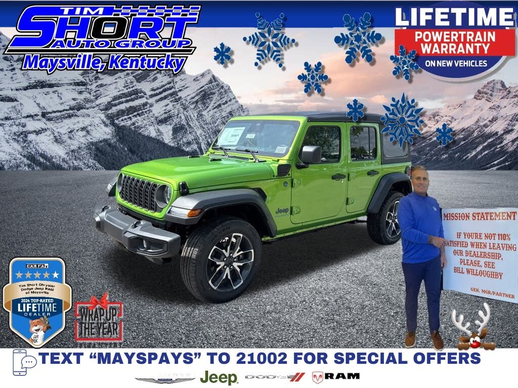 2025 Jeep Wrangler 4xe Sport S 4WD