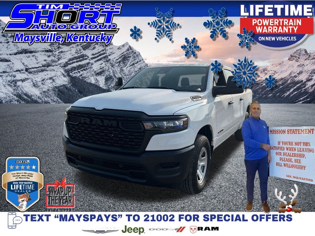 2025 RAM 1500 Tradesman Crew Cab 4WD