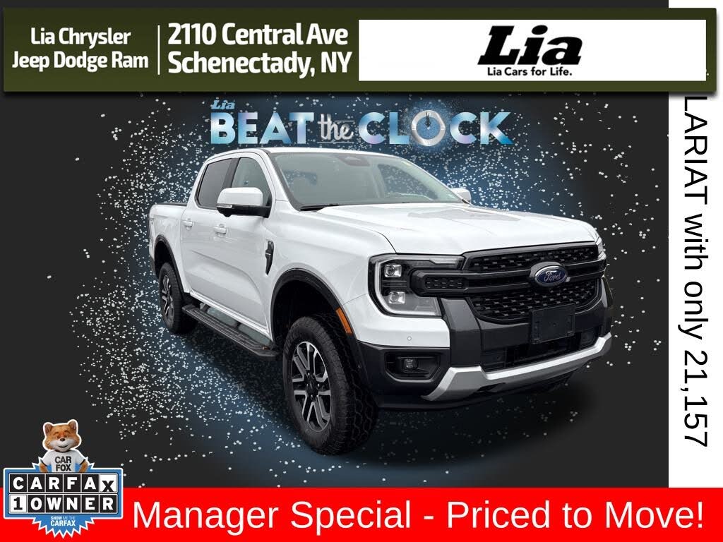 2024 Ford Ranger Lariat SuperCrew 4WD