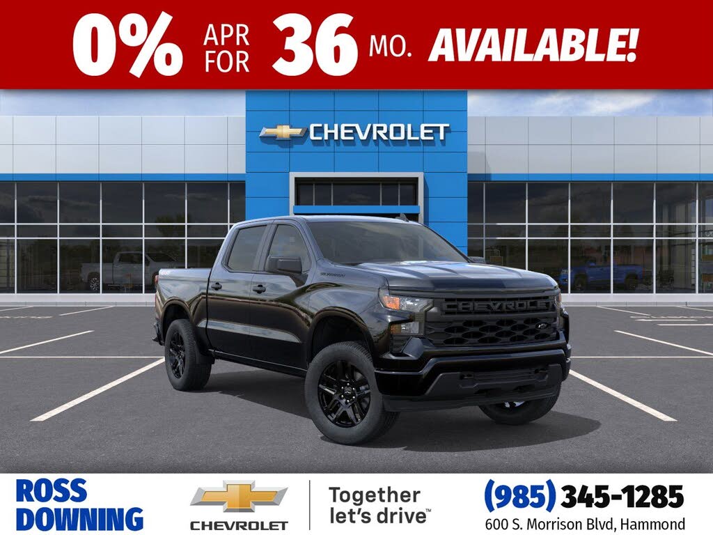 2026 Chevrolet Silverado 1500 Custom Crew Cab 4WD