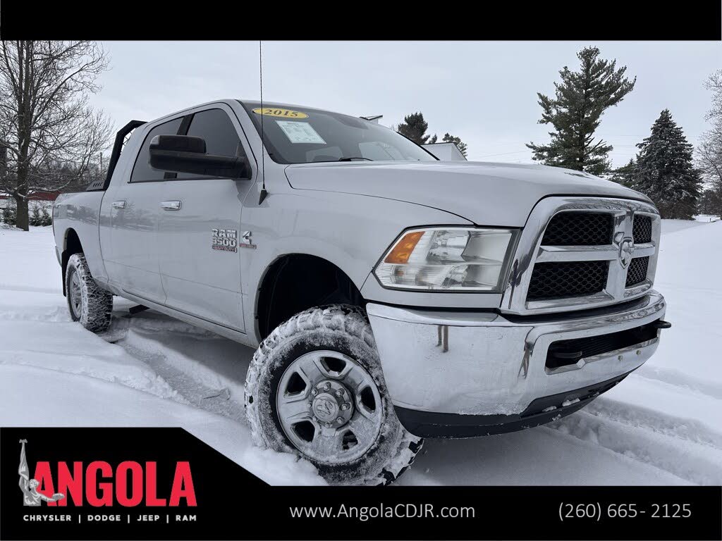 2015 RAM 3500 Big Horn Mega Cab 4WD