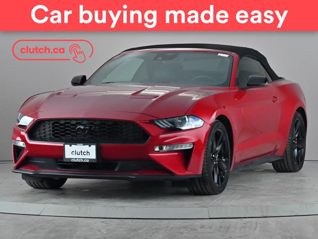 2021 Ford Mustang EcoBoost Convertible RWD