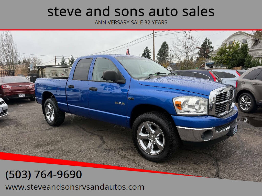 2008 Dodge RAM 1500 Laramie Quad Cab 4WD