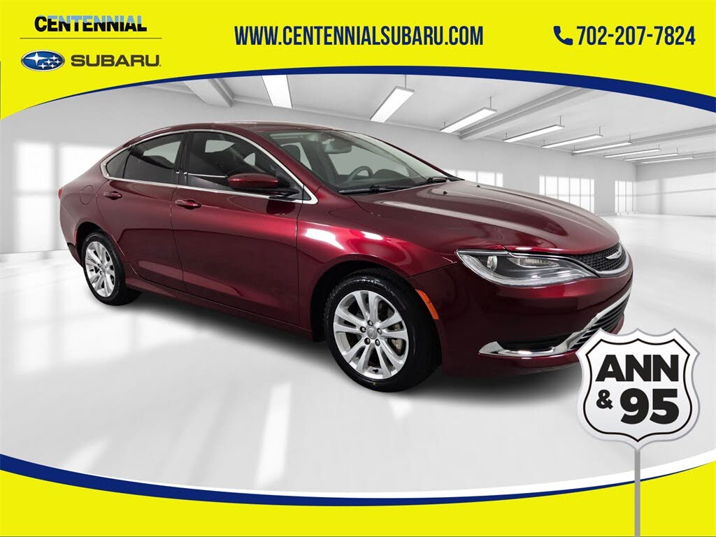 2015 Chrysler 200 Limited Sedan FWD