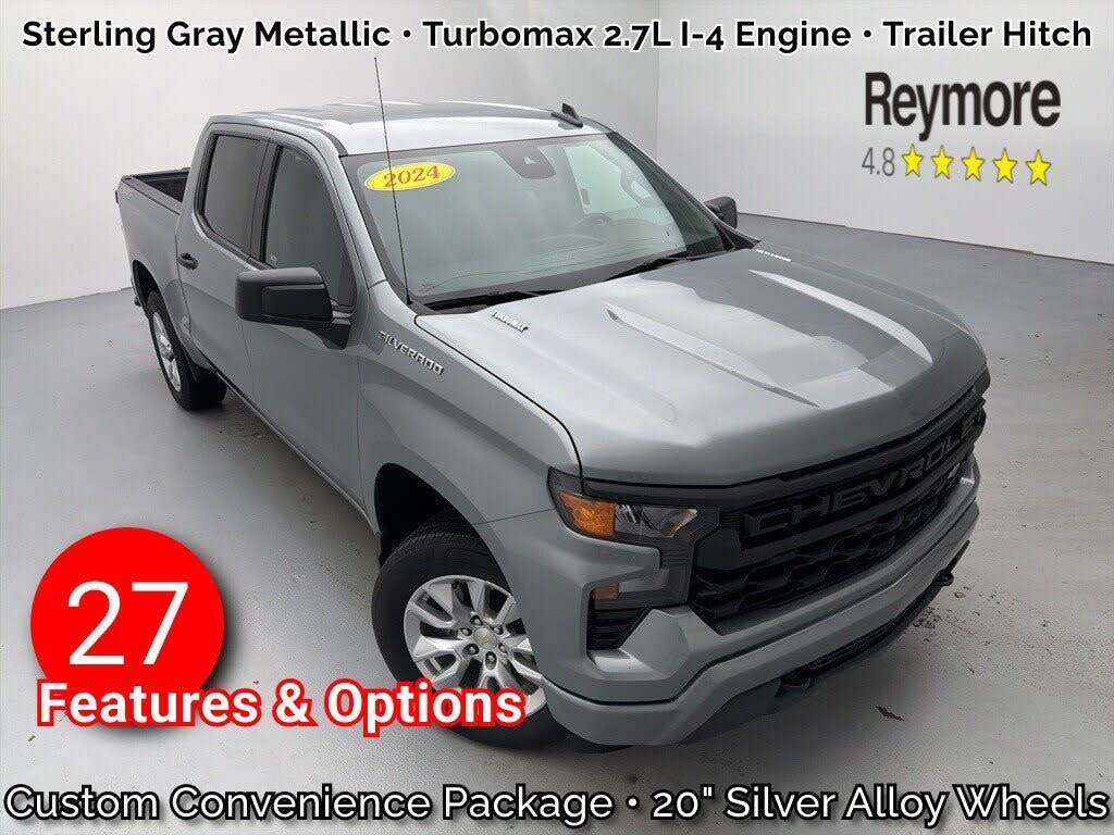 2024 Chevrolet Silverado 1500 Custom Crew Cab 4WD