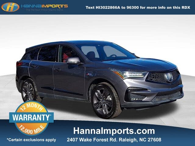 2019 Acura RDX FWD with A-Spec Package