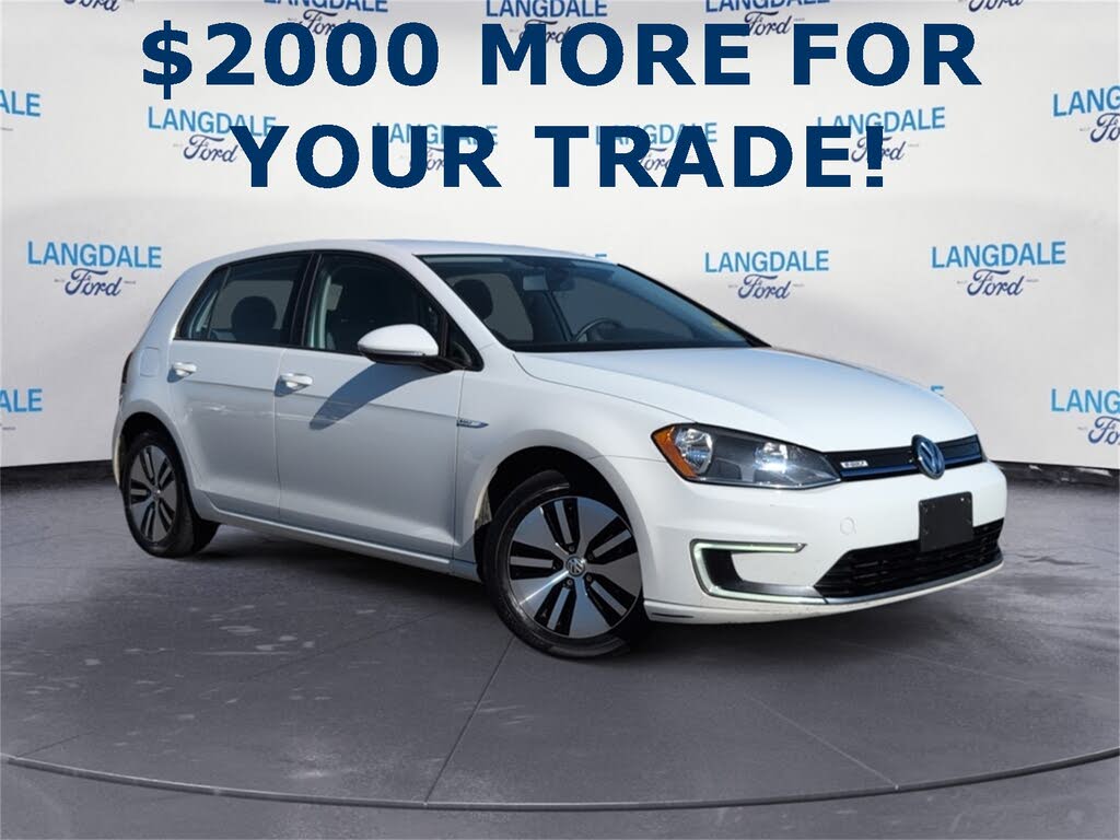 2016 Volkswagen e-Golf SE