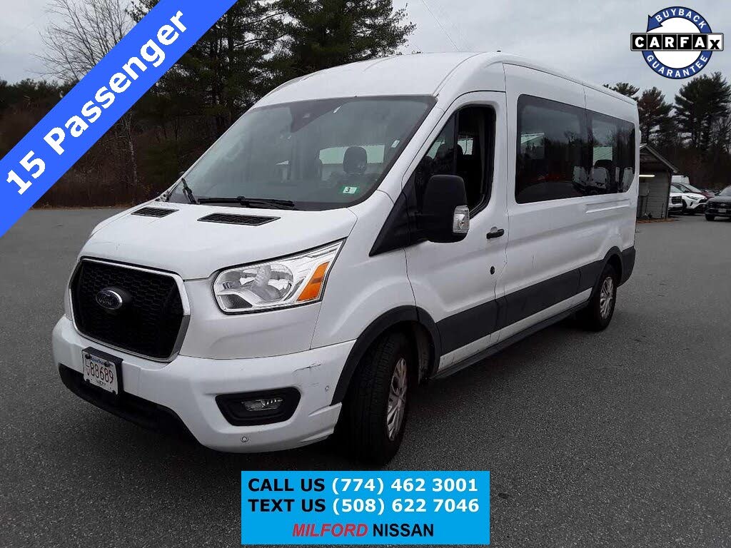 2021 Ford Transit Passenger 350 XLT Medium Roof LB RWD
